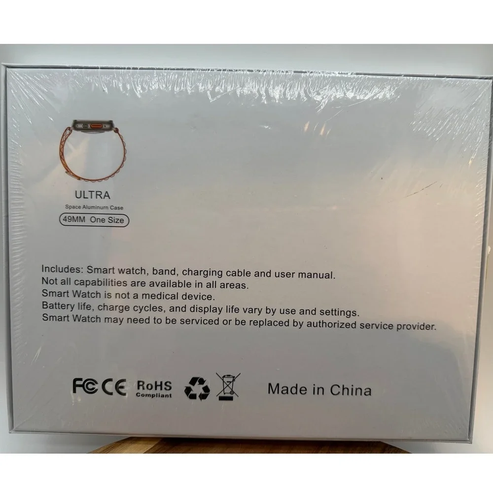 i20 Ultra 3 Max Suit Smart Watch 49mm Infinite Display and Earphones 10 in 1 Set